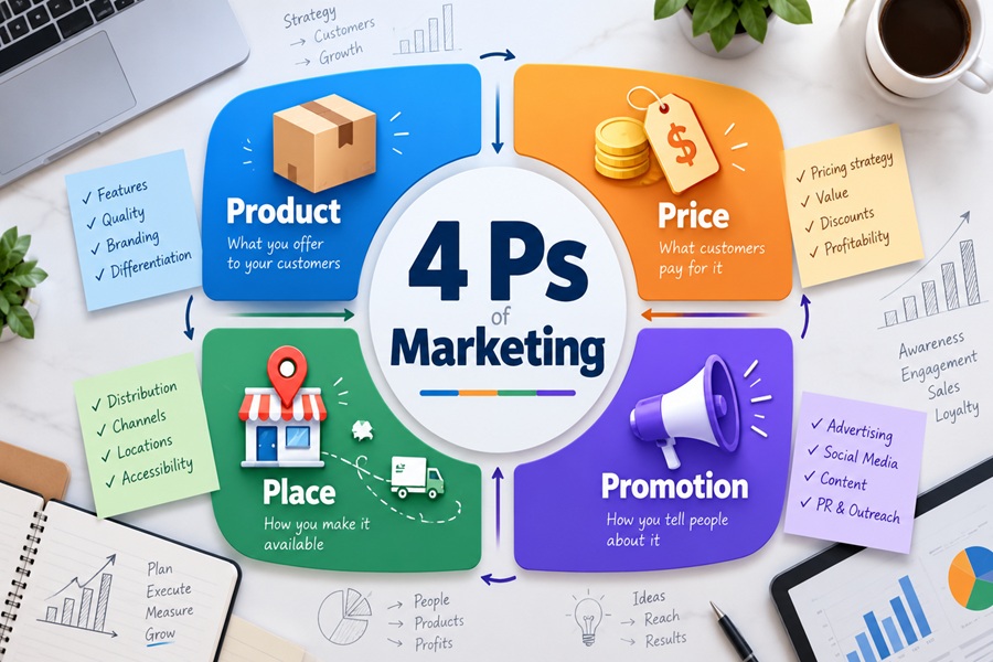 what are the 4 ps of marketing