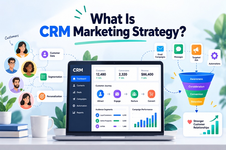 what is crm marketing strategy